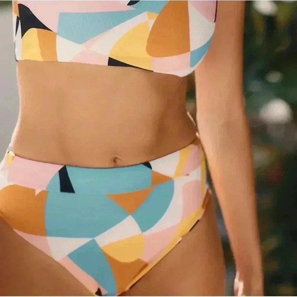 Maaji Picasso Suzy Q Reversible Bikini Bottoms - Picture 1 of 5